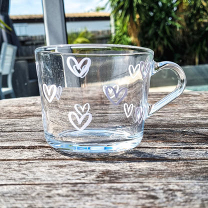 Printed Glass Cup